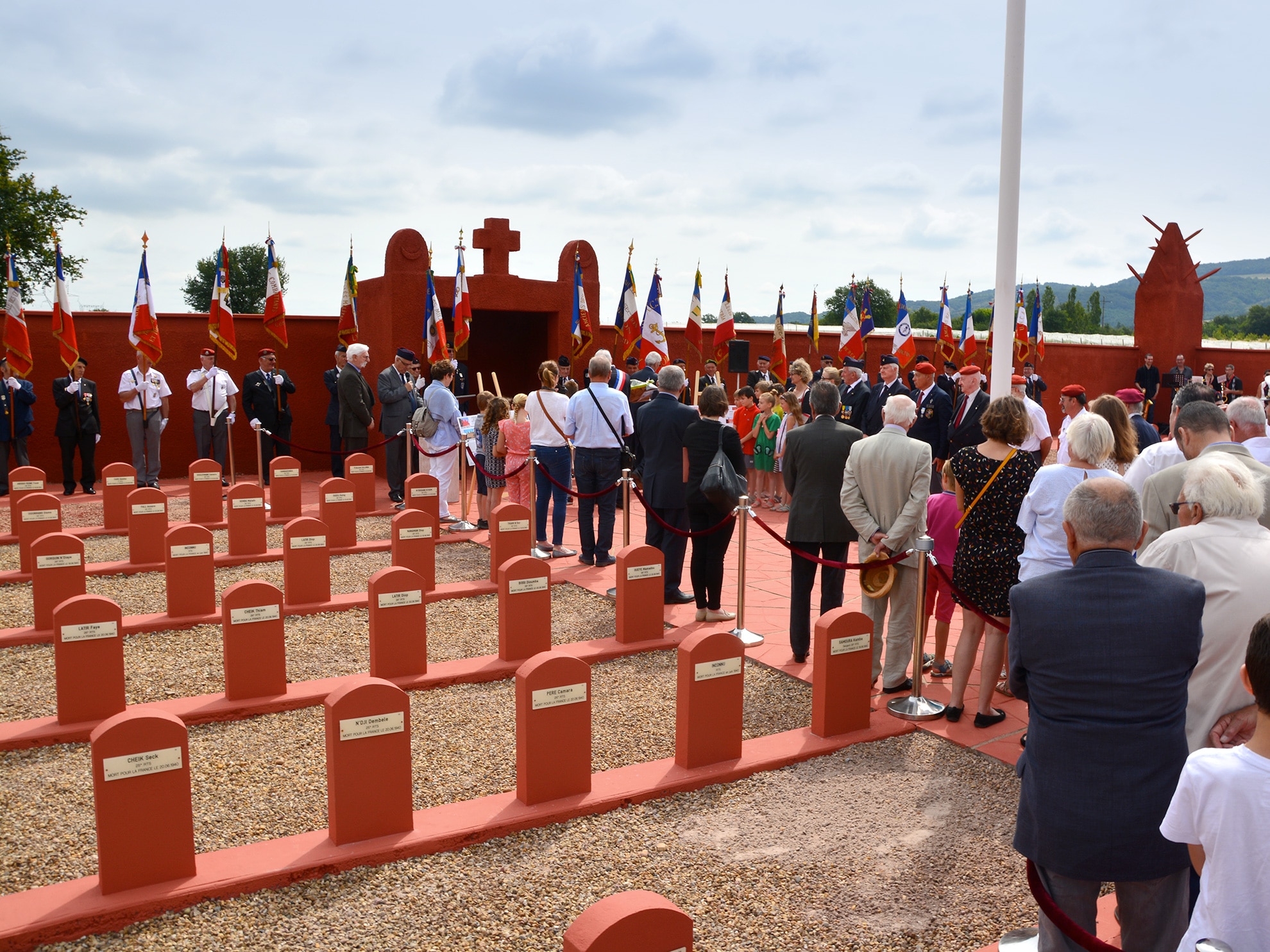 Inauguration tata senegalais chasselay